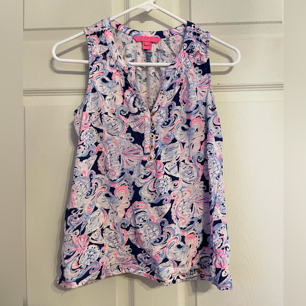 XS Lilly Pulitzer Essie Tank